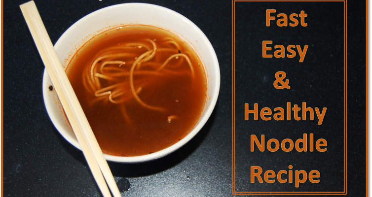 Learn how to make your own healthy noodles with this fast and easy recipe!