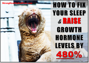 Learn how to fix your sleep and raise Growth Hormone levels by 480% with this amazing supplement. Enhance your sleep and recovery to gain muscle & lose fat.