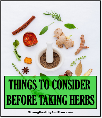Here's a simple list of 8 things to consider before taking herbs in order to optimize your health while staying safe at the same time.