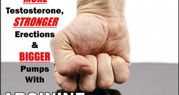 Arginine will give you more Testosterone, stronger erections and bigger pumps! You can find more about supplements at StrongHealthyAndFree.com