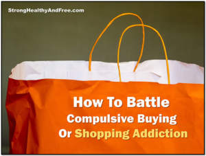 How to battle compulsive buying or shopping addiction #addictions #compulsivebuying #freedom